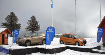 Hyundai dice presente en el Cerro Chapelco con el Grand i10