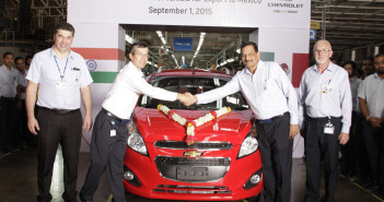 GM India ya exporta el Spark a México