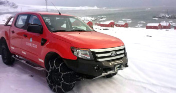 Una Ford Ranger fue destinada a la Antártida