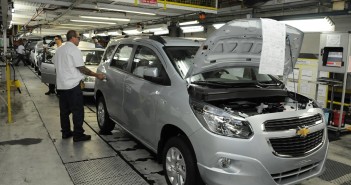 Producción del Chevrolet Spin en Brasil