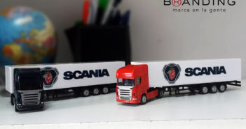Branding Merchandising desarrolla miniaturas para Scania