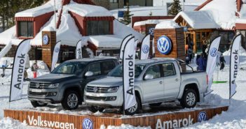 Volkswagen está en Las Leñas con su Amarok Point
