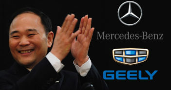 Geely es el mayor accionista de Daimler