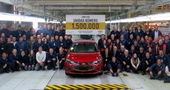 GM ya fabricó 1.500.000 vehículos en su Complejo Automotor de Rosario