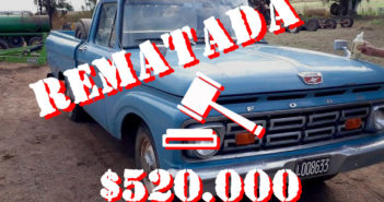 Ford F100 1964 rematada en La Pampa